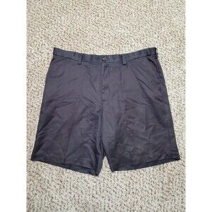 PGA PRO TOUR MENS BLACK PLEATED FRONT GOLF SHORTS SIZE 42